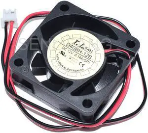 Ventilador D40BH-12B DC 12V 0.14A 40x40x15mm 2 cables, ventilador de refrigeración de servidor, , para Y.L.