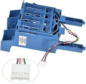 Ventilador de refrigeración de cuatro líneas para HP ML150G6, 487109-001, 519740-001, prueba OK