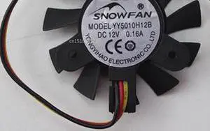 Para YY5010H12B YY5010H12S YY5010M05S 4,5 cm en diámetro ventilador principal envío gratis