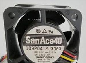 109P0412J3063 12V 0.35A 4CM 4028 línea 403 ventilador de refrigeración envío gratis