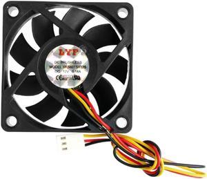 Ventilador de refrigeración de 3 pines para ordenador, sistema de refrigeración de 12V CC, 60x60x15mm, con cojinete de manguito, 6015