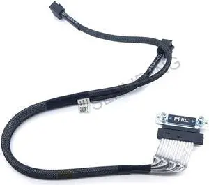 para 1N2WK 01N2WK PERC DUAL MINI SAS HD CABLE para DELL POWEREDGE R630 - SFF-8643 K43RY