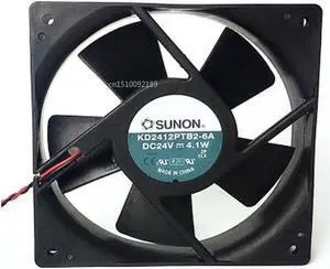 Para SUNON 12025 12CM KD2412PTB2-6A 24V 4,1 W ventilador inversor de 2 cables Para SUNON 12025 12CM KD2412PTB2-6A 24V 4,1 W ventilador inversor de 2 cables