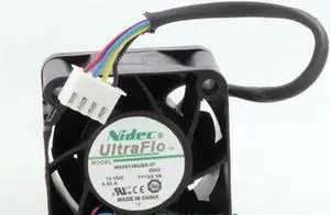 Ventilador de refrigeración 4P para 4028, 4CM, 12V, W40S12BUB5-07, doble Bola de viento alto Ventilador de refrigeración 4P para 4028, 4CM, 12V, W40S12BUB5-07, doble Bola de viento alto