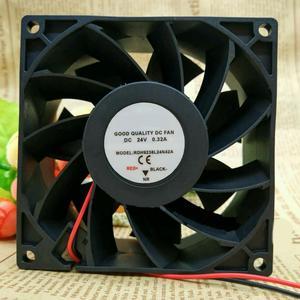 Cooling Fan RDH9238L24N42A for RUNDA DC24V 0.32A 2 wire 92*92*38mm