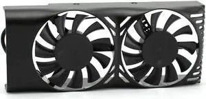 For MSI GeForce GTX 1050 2GT LP Graphics Card Cooling Double Fan With Frame 2pin