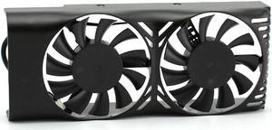 For MSI GTX 1050 1050TI 750TI Graphics Card Cooling Double Fan With Frame 2pin