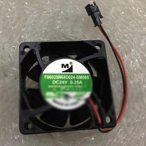 F06025N68D024-SM085 60*60*25mm 24V 0.25A Inverter cooling fan