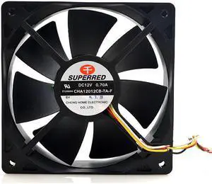 CHA12012CB-TA-F 12V 0.70A 12038 12CM 4-wire cooling fan CHA12012CB-TA-F 12V 0.70A 12038 12CM 4-wire cooling fan