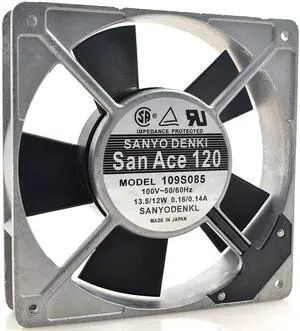 109S085 100V 0.16A 12025 12CM axial fan