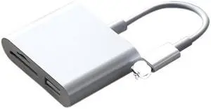 3 in 1 SD/TF/USB Memory Card Multi-Function Mobile Phone Card Reader for iPad iPhone IOS 13 3 in 1 SD/TF/USB Memory Card Multi-Function Mobile Phone Card Reader for iPad iPhone IOS 13