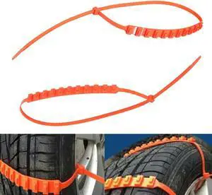 Gran oferta, 1 unidad, accesorios universales para rueda de coche, correa de nailon antideslizante para cadena de Neumático de nieve