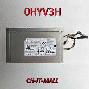 Pulled 0HYV3H RVTHD 290W L290EM-01 Power Supply for OPTIPLEX 3020 7020 9020