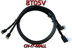 Pulled 08T05V 8T05V A1 B1 Mini SAS HD SFF-8643 Cable for DELL PowerEdge R730XD