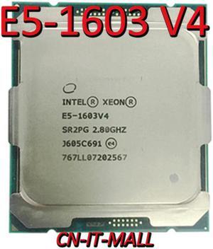 Pulled E5-1603V4 Server cpu 2.8G 10M 4Core 4 Thread LGA2011-3 Processor