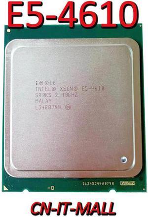 Pulled Xeon E5-4610 Server cpu 2.4G 15M 6Core 12 Thread LGA2011 Processor