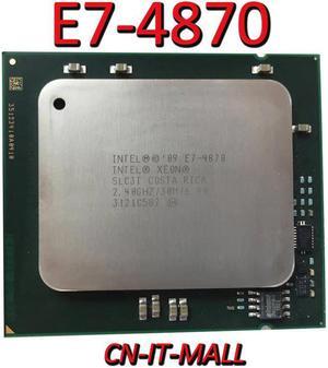 Pulled Xeon E7-4870 Server cpu 2.4G 30M 10Core 20 Thread LGA1567 Processor