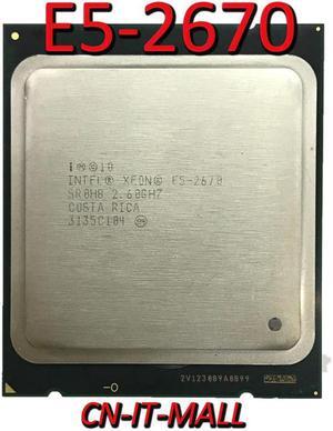 Pulled E5-2670 Server cpu 2.6G 20M 8Core 16 thread LGA2011 Processor