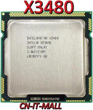 Pulled Xeon X3480 CPU 3.06GHz 8M 4 Core 8 Threads LGA1156 Processor