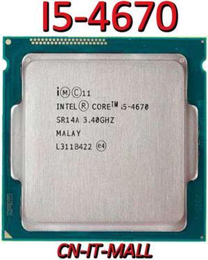 Pulled I5-4670 CPU 3.4G 6M 4 Core 4 Thread LGA1150 Processor