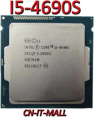 Pulled I5-4690S CPU 3.2G 6M 4 Core 4 Thread LGA1150 Processor