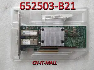 Pulled NC530SFP bcm57810s 652503-B21 656244-001 652501-001 10GB 2-port 530SFP Adapter