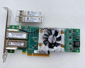 Pulled QW972A SN1000Q 699765-001 QLogic QLE2662 16GB Dual Port PCIe FC Server Adapter