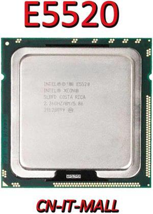 Pulled Xeon E5520 CPU 2.26GHz 8M 4 Core 8 Threads LGA1366 Processor