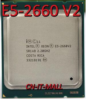 Pulled E5-2660 V2 Server cpu 2.2G 25M 10Core 20 thread LGA2011 Processor