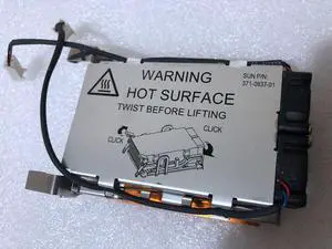 Pulled CPU Dual Fan Heatsink Assembly 371-0837 for Sun Oracle Fire V210 V240 Netra 240 440