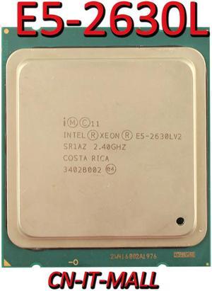 Pulled Xeon E5-2630L V2 Server cpu 2.4G 15M 6Core 12 Thread LGA2011 Processor