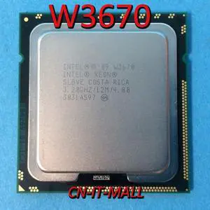 Pulled Xeon W3670 CPU 3.2GHz 12M 6 Core 12 Threads LGA1366 Processor