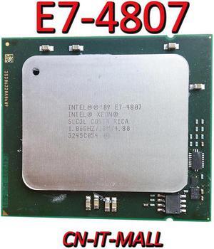 Pulled Xeon E7-4807 Server cpu 1.86G 18M 6Core 12 Thread LGA1567 Processor