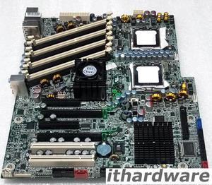 For XW6600 Workstation 440307-001 439240-001 supports 54XX series CPU