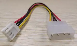 power supply cable 4 pin IDE male to small 4pin female floppy drive adapter Computer PC floppy Drive connector cord for PSU