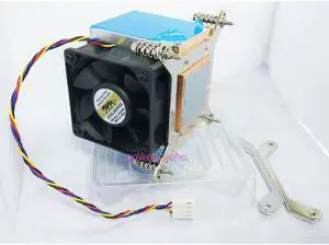 2U server active cooler industril CPU Fan Cooling  Heatsink for LGA1155 1156 1150 1151 Copper plus aluminum side blown 4pin