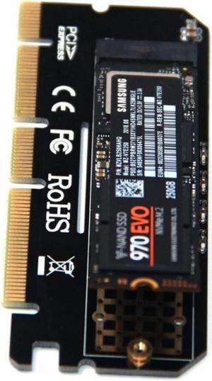 M.2 NVMe SSD NGFF to PCIE 3.0 X16 Adapter M Key Interface Card Suppor PCI Express 3.0 x4 2230-2280 Size m.2 Full Speed