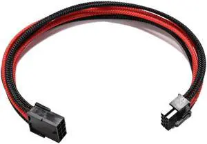 8Pin to 4+4Pin PC Module Power Extension Cable CPU 8Pin Power Adapter Extension Cables 18AWG Line 30cm