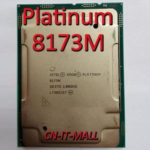 Pulled Xeon Platinum 8173M Server cpu 2.0G 45M 28Core LGA3647 Processor