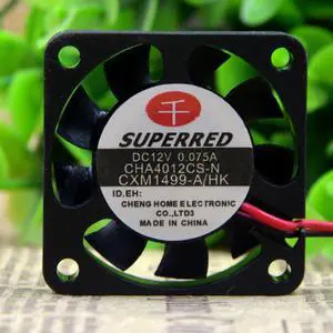 Superred Superred CHA4012CS-N 4010 12V 0.075A 4CM Ultra-Quiet Fan Superred Superred CHA4012CS-N 4010 12V 0.075A 4CM Ultra-Quiet Fan