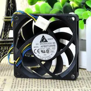 Delta Afb0712hhb 0.45a AMD CPU Radiator 7015 4-Pin PWM Ball Fan