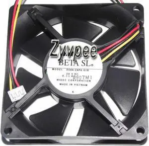 zyvpee 8025 80*25mm D08A-24PG 24V 0.11A 3 Wires 3 Pins Case Fan 8CM Inverter Cooler zyvpee 8025 80*25mm D08A-24PG 24V 0.11A 3 Wires 3 Pins Case Fan 8CM Inverter Cooler