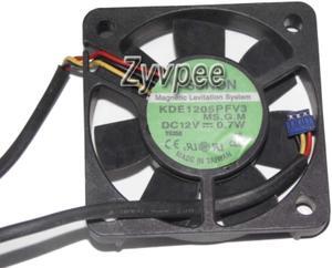 50x50x10mm   KDE1205PFV3 MS.G.M 12V 0.7W 3Wires 5CM  Cooling Fan