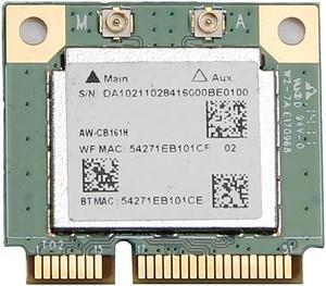 Dual band Wireless-AC 433Mbps 802.11ac  WiFi Realtek RTL8821 Wlan Bluetooth 4.0 Mini PCi-E Card Azurewave AW-CB161N Adapter