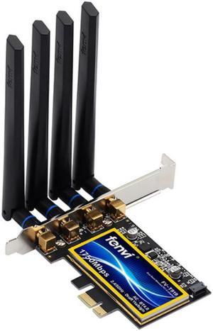Fenvi T919 1750Mbps PCIe Desktop Wifi Card BCM94360 For MacOS Hackintosh 802.11AC Bluetooth 4.0 Dual Band Wireless Adapter Win10