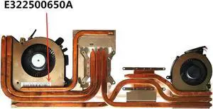 Laptop/Notebook CPU/GPU Cooling Radiator heatsink&fan for MSI Bravo15 16WK N433 N413 E322500650A