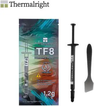 Thermalright TF8 1.2g Thermal Paste,13.8W/M.K With Scraper ,CPU ,Video Card Thermal Grease,No Electrically Conductive