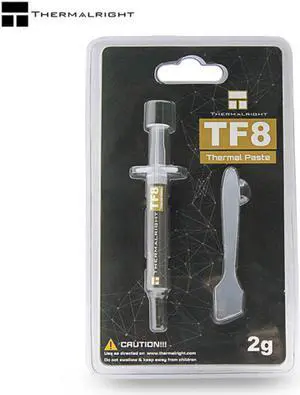 Thermalright TF8 Thermal Paste For CPU 13.8 W/mK Conductivity, 2g Content,Grease Use For Notebook CPU GPU Card,Silicone Paster