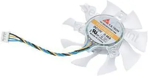 For Y.S.TECH YD128015EL YD128015HL  0.46A  DC12V  4-Wires Graphics Card Cooling Fan For GTS250 HD4870