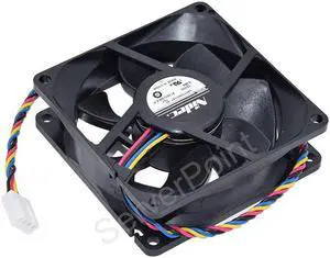 For Nidec Server Fan L80T12NS1A7-57 DC12V 0.38A Four Lines 8CM 8*8*2.5CM 80MM Cooler